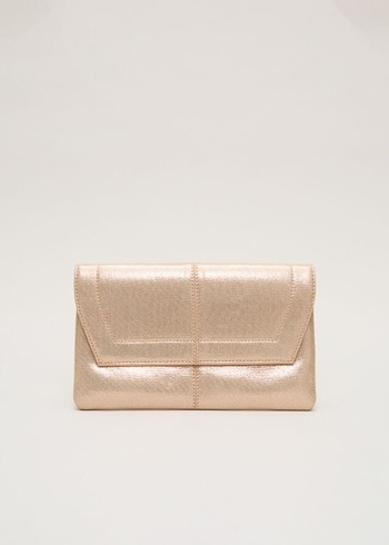 Phase Eight Stitch Square Bags Beige Canada | TJPSFD-358